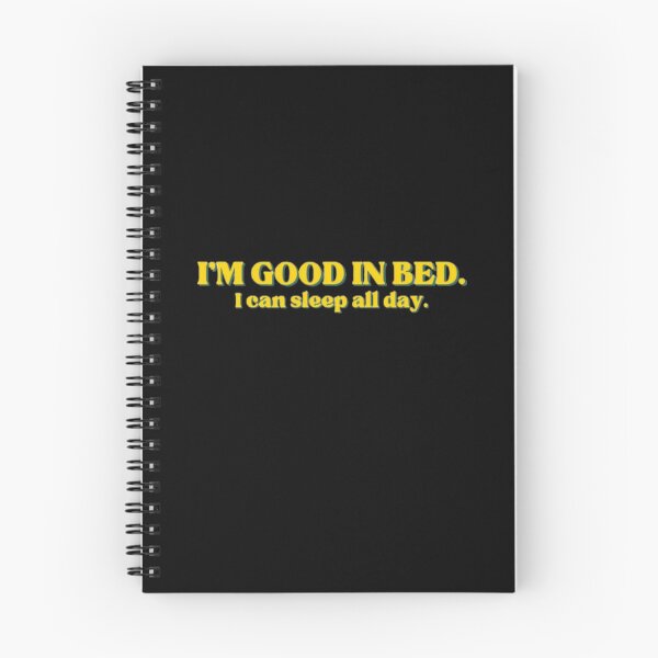 Item preview, Funny I'm Good In Bed I Can Sleep All Day Funny Sarcastic Pun designed and sold by vyascreations.