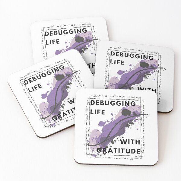 Item preview, Debugging Life With Gratitude Funny Thanksgiving Quote designed and sold by Osa-Store.