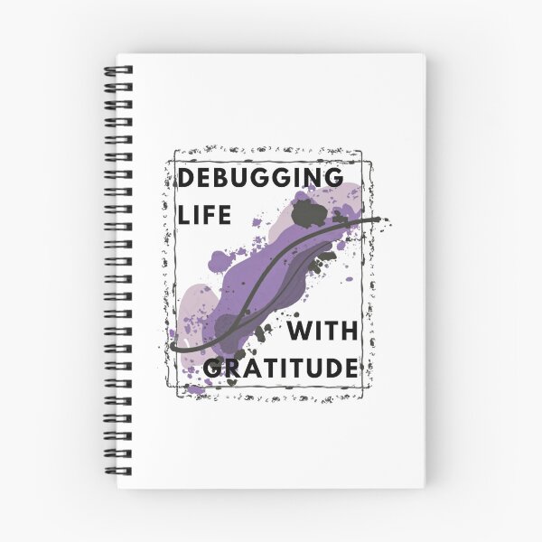 Item preview, Debugging Life With Gratitude Funny Thanksgiving Quote designed and sold by Osa-Store.