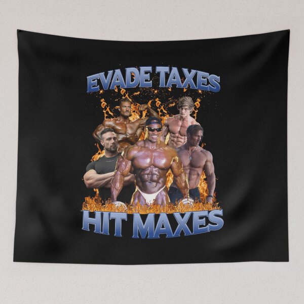 Item preview, Evade Taxes Hit Maxes 3 designed and sold by joshemf.