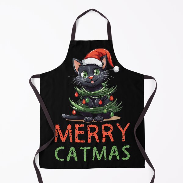 Artikelvorschau, Frohe Weihnachten, schwarze Katze entworfen und verkauft von Matthias Hoch.