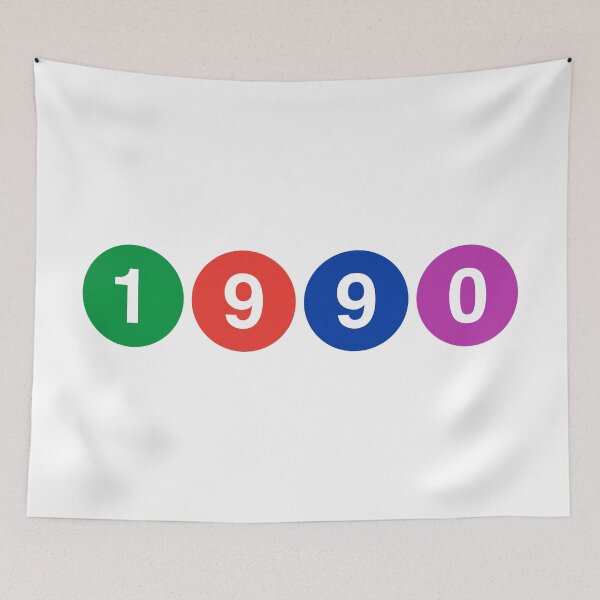 Item preview, 1990 - New York City Subway Style designed and sold by thebigleebowski.