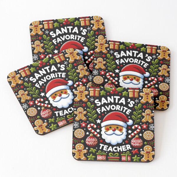 Item preview, Santa's Favorite Teacher 1 designed and sold by DadDrivenDesign.