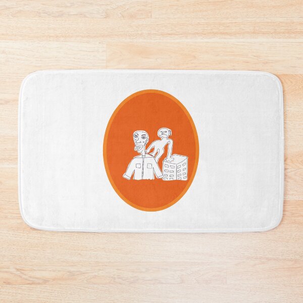 Item preview, Orange towerblock designed and sold by shrewdmovenet.