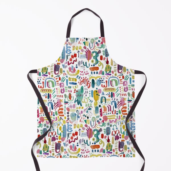 Item preview, Watercolors with colorful shapes designed and sold by Tenuveoilustra.