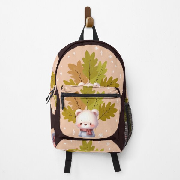 Item preview, Cute Bear With Autumn Leafs designed and sold by Nicesiri.