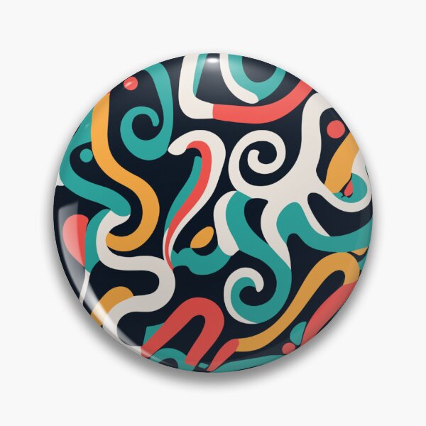 Item preview, Generative art, black and white T-Shirt designed and sold by ZingZone.