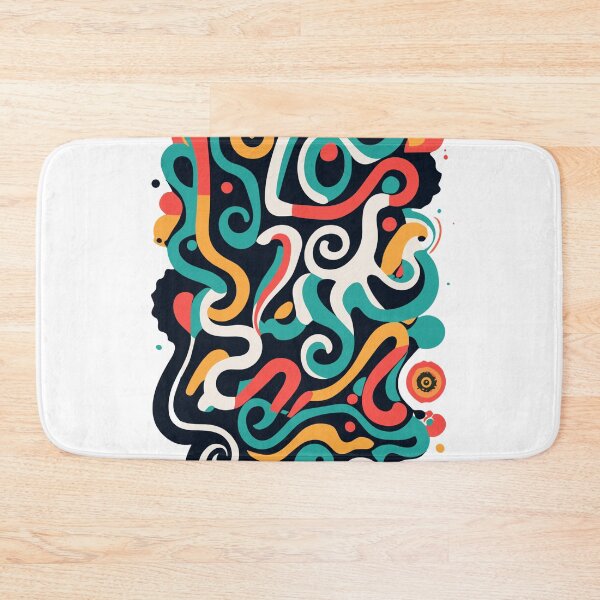 Item preview, Generative art, black and white T-Shirt designed and sold by ZingZone.