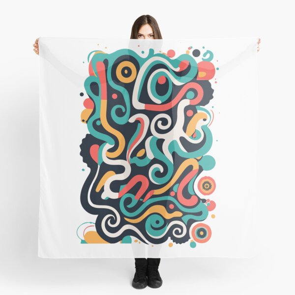 Item preview, Generative art, black and white T-Shirt designed and sold by ZingZone.
