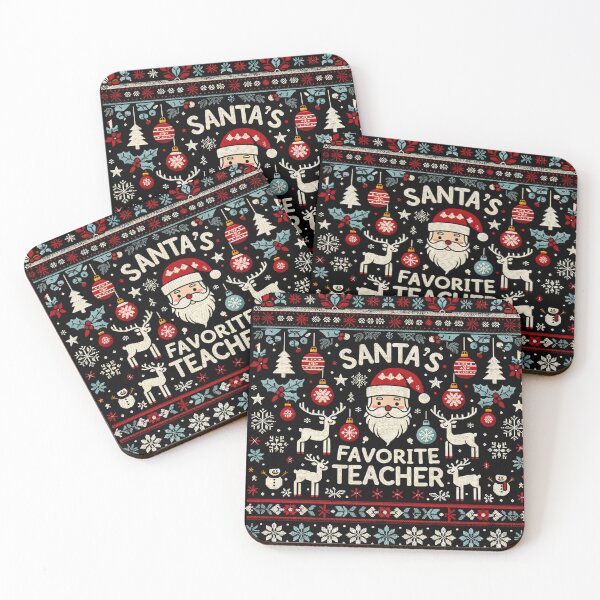 Item preview, Santa's Favorite Teacher 2 designed and sold by DadDrivenDesign.