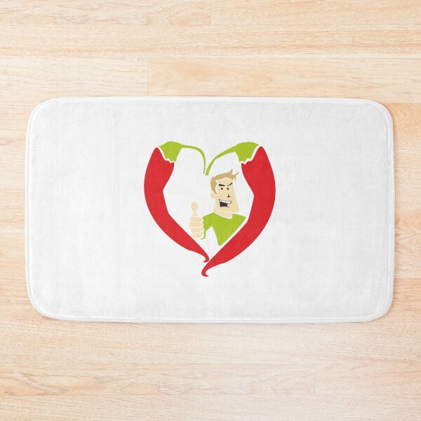 Item preview, red chilli in love designed and sold by FlamingProjekt.