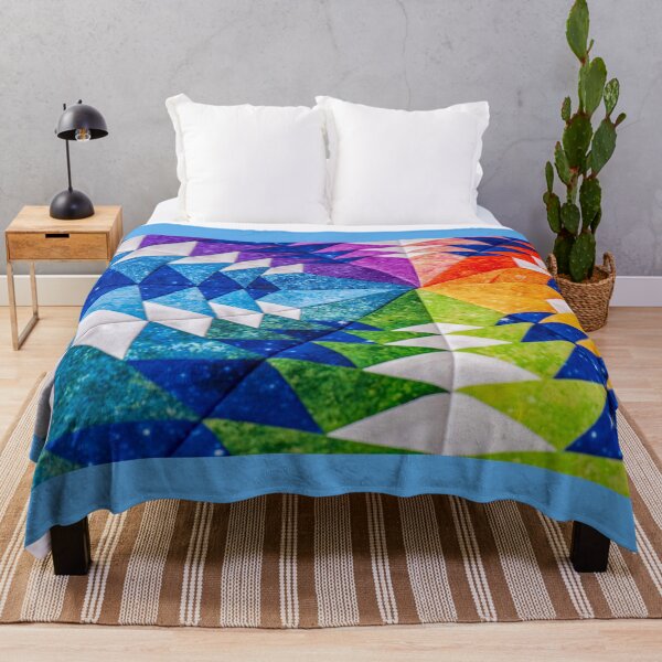 Item preview, Abstract Fine Art Contemporary Challenging Colorful Bright 1000 Piece Jigsaw Puzzle~Decorate Your Home With Wall Art, Metal Art, Wall Clock, Comforter, Throw Blanket, Throw Pillow & More designed and sold by MoreEZUSA-Here.