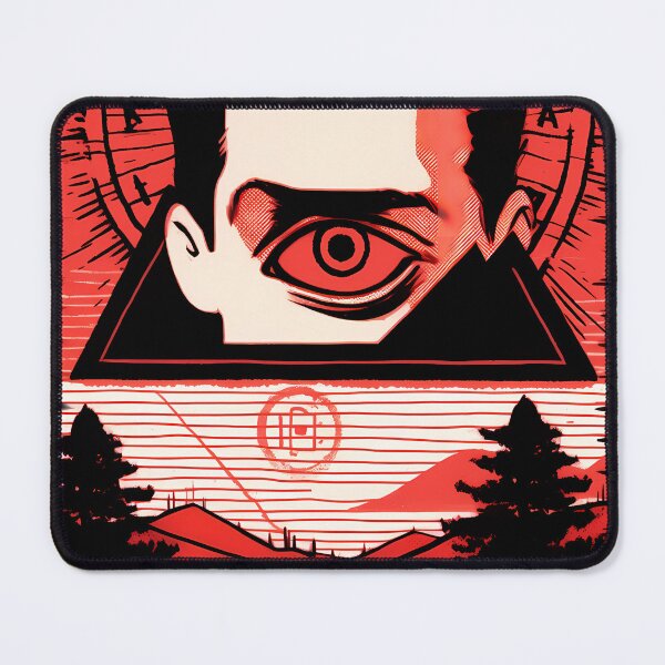 Item preview, Ink surrealist eye postal stamp- Weirdcore designed and sold by octoboobs.