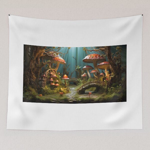 Item preview, Enchanted Forest Scene designed and sold by Shirtastically.