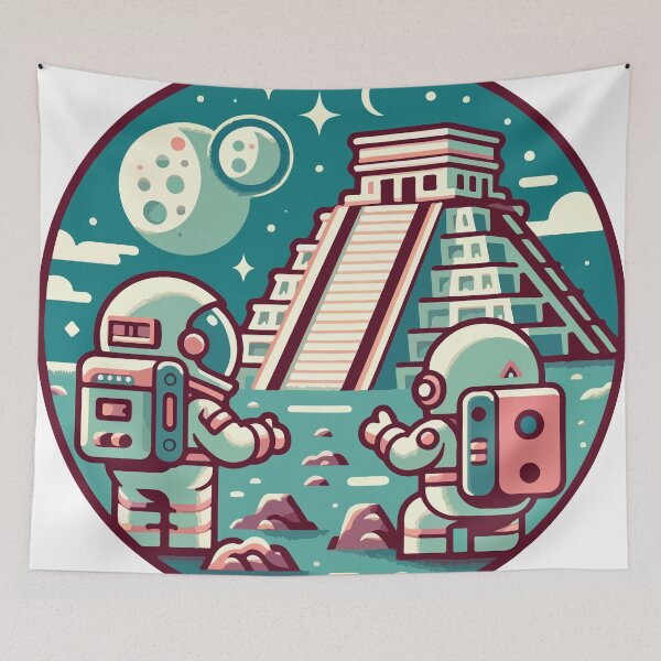 Item preview, Ancient Future Astronaut Encounter designed and sold by OniumEth.