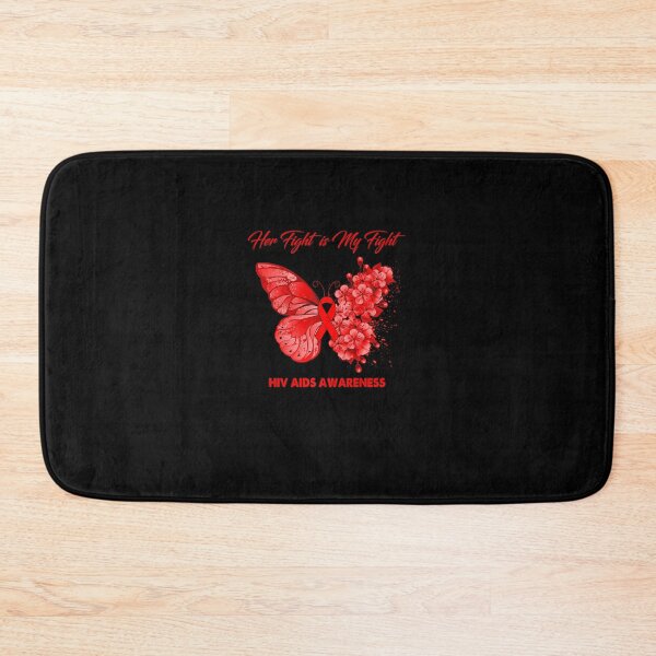 Item preview, Butterfly Her Fight is My Fight HIV AIDS Awareness designed and sold by EagmianPheolea.