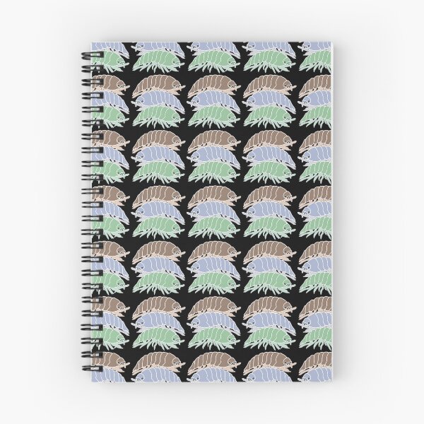 Item preview, 3 Pill Bugs (black pattern) designed and sold by 13mtm80-Designs.