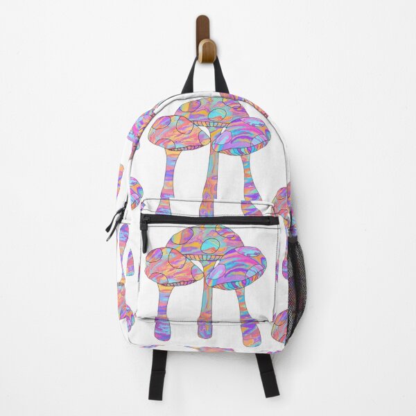 Item preview, Colorful mushrooms designed and sold by Artistkhg.