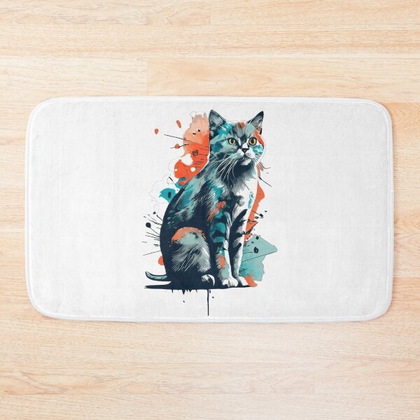 Item preview, cute cat color designed and sold by GFORCE_SHOP.