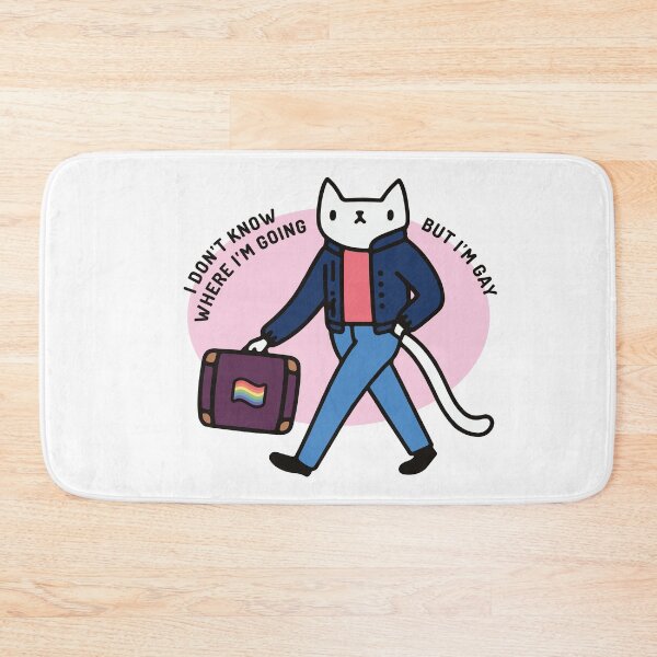 Item preview, I don’t know where I’m going but I’m gay designed and sold by KikiValley.