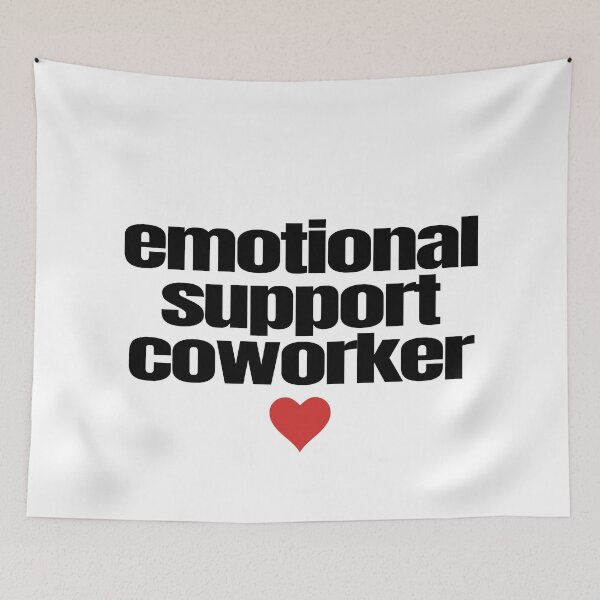 Item preview, Emotional Support Coworker designed and sold by ToniJung.