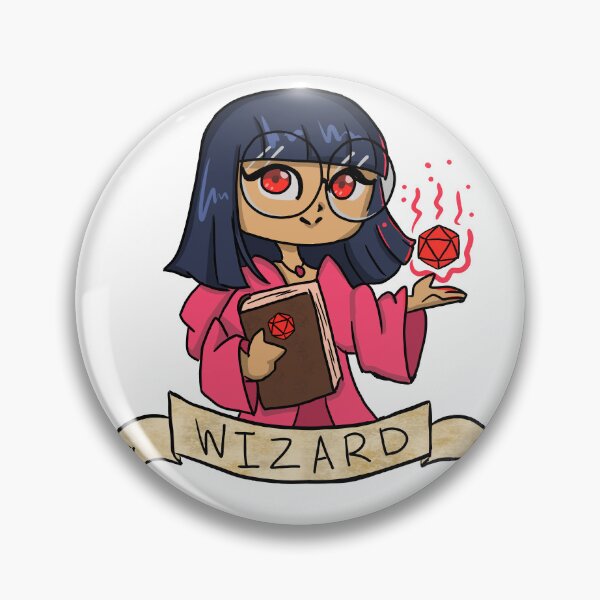 Item preview, Chibi Wizard designed and sold by Megan Earls.