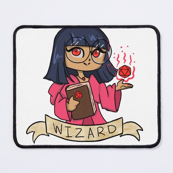 Item preview, Chibi Wizard designed and sold by Megan Earls.