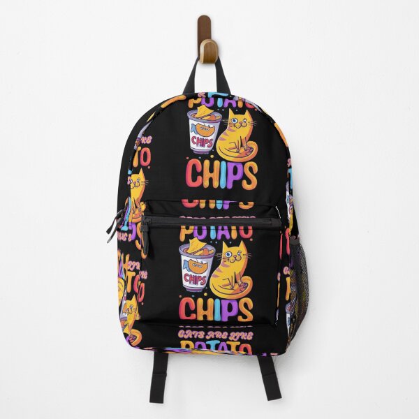 Item preview, Funny cat graphics as potato chips designed and sold by ArtFeverShop.