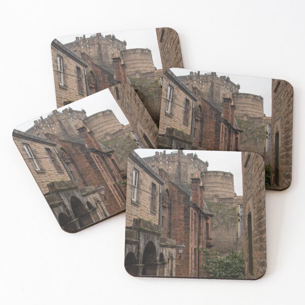 Item preview, Edinburgh Castle views from The Vennel steps designed and sold by cdkphotos.