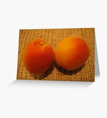 A Pair of Peaches Greeting Card