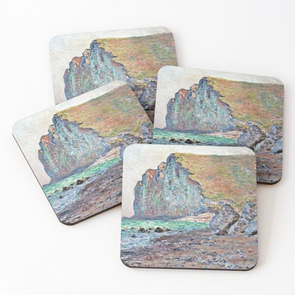 Item preview, Claude Monet's Cliffs of Les Petites-Dalles designed and sold by mosfunky.