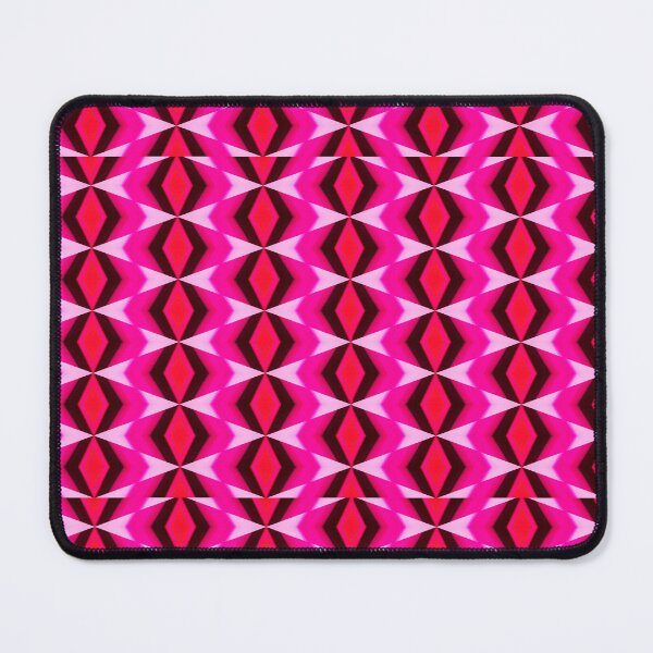 Item preview, Diamond Pink Curve Trendy Geometric red design designed and sold by WildBeauty.