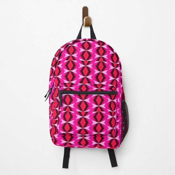 Item preview, Diamond Pink Curve Trendy Geometric red design designed and sold by WildBeauty.