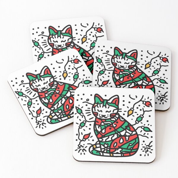 Item preview, Cat Christmas Cat Cult Cute Cat Lovely Kitty designed and sold by sharon1210.