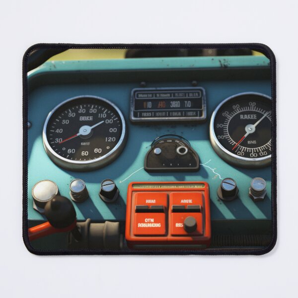 Item preview, Old Tractor Dashboard designed and sold by pinkal.