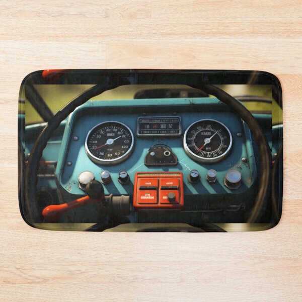 Item preview, Old Tractor Dashboard designed and sold by pinkal.