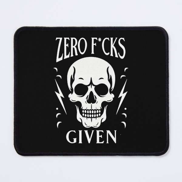 Item preview, Zero Fucks Given designed and sold by CreepyCornerArt.
