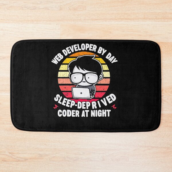 Item preview, Web developer by day, sleep-deprived coder by day, funny web developer designed and sold by mwebba2005.