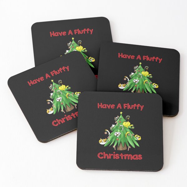 Item preview, Have a Fluffy Christmas, Catmastime, Happy Pawlidays designed and sold by SportyDogShop.