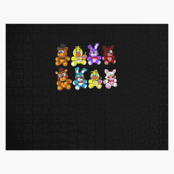 Solve FNAF - Fnaf 5 AR Stylized Animatronics jigsaw puzzle online with 45  pieces