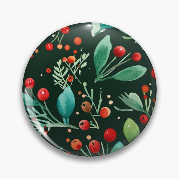 Item preview, Christmas Berries and Foliage pattern designed and sold by Ellimade.