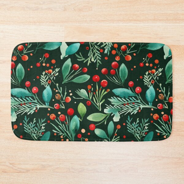 Item preview, Christmas Berries and Foliage pattern designed and sold by Ellimade.