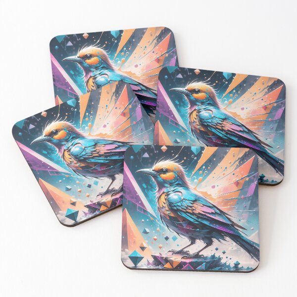 Item preview, Colored Bird: The Impact of Digital Bird Art on Nature, interview with Featured Artists designed and sold by Artedig.
