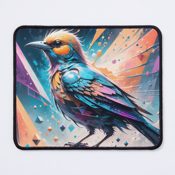 Item preview, Colored Bird: The Impact of Digital Bird Art on Nature, interview with Featured Artists designed and sold by Artedig.