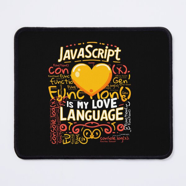 Item preview, JavaScript is My Love Language designed and sold by mwebba2005.