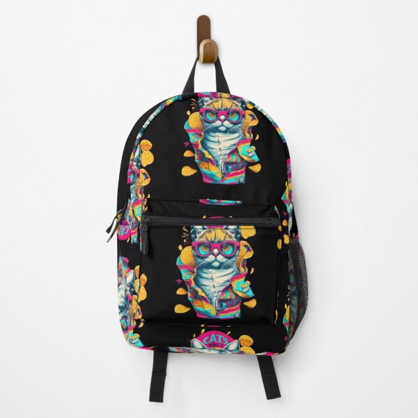 Item preview, Funny cat in a bag of chips designed and sold by ArtFeverShop.