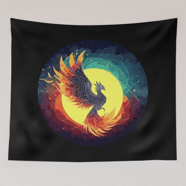 Item preview, Rise of the Solar Phoenix designed and sold by ComputeUnit.