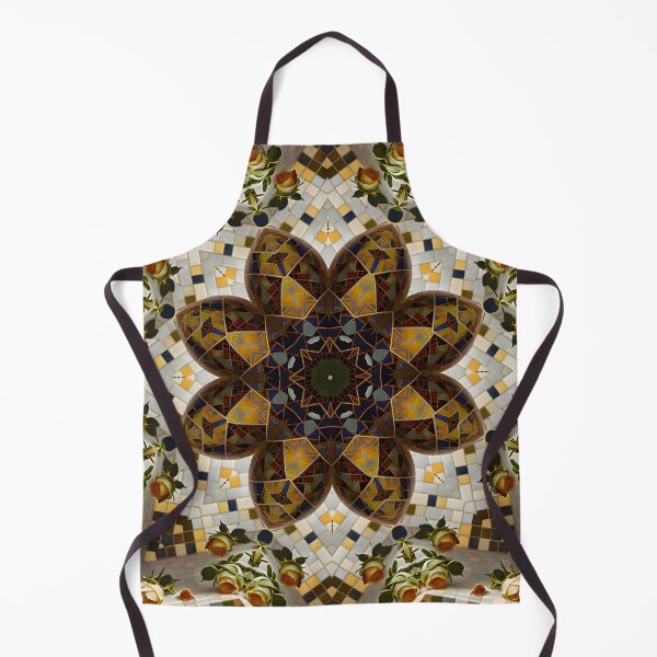 Item preview, Bronze Rose Mosaic Mandala designed and sold by DiscoGypsyFish.