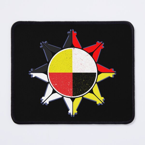 Item preview, Native American Medicine Wheel lakota designed and sold by mixedshop.