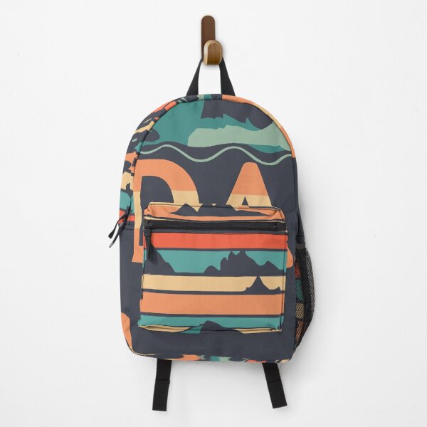 Item preview, Idaho - Vintage Sunset - Colorful Illustration designed and sold by Amazing States of America.